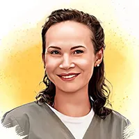 Portrait of Dr Olesya Pavlova, South Lane Dental